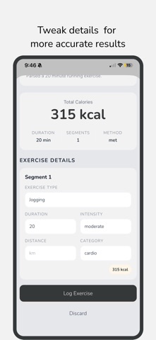 BonyéAI - Calorie Tracker screenshot