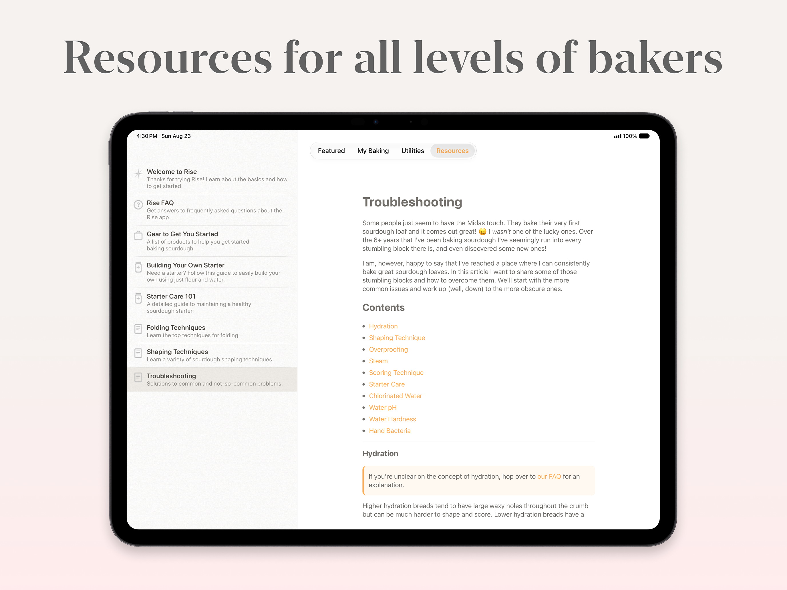 Rise: Baking & Bread Recipes screenshot 19
