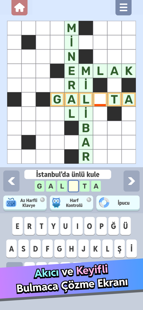 Kare Bulmaca - Günlük screenshot 2