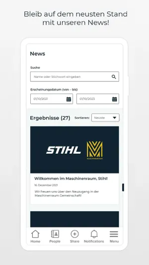 Maschinenraum Community screenshot 1