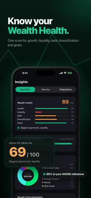Wealth Atlas Net Worth Tracker screenshot 3