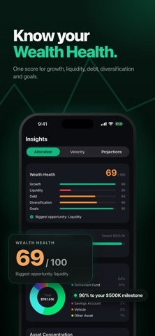 Wealth Atlas Net Worth Tracker Screenshot 3 of 10
