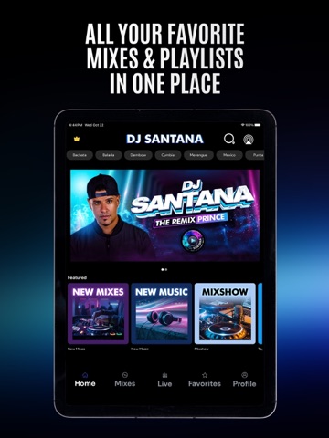 DJ Santana ipad screenshot 2