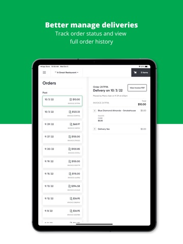 Layman Distributing iPad screenshot