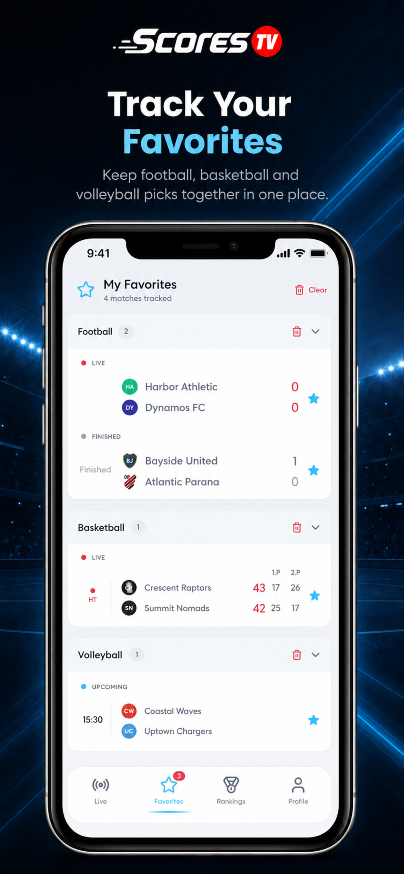 Scores TV: Live Scores screenshot 7