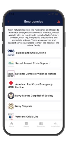 MyNavy Family 3.0 iPhone screenshot