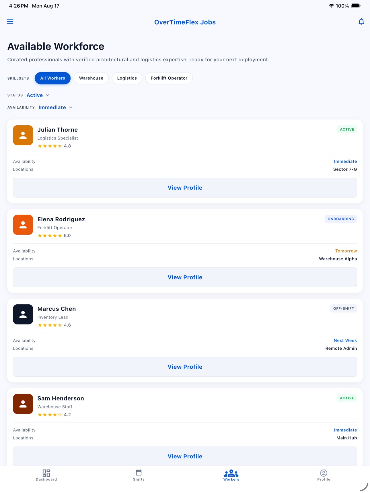Screenshot 12 of OverTimeFlex Jobs
