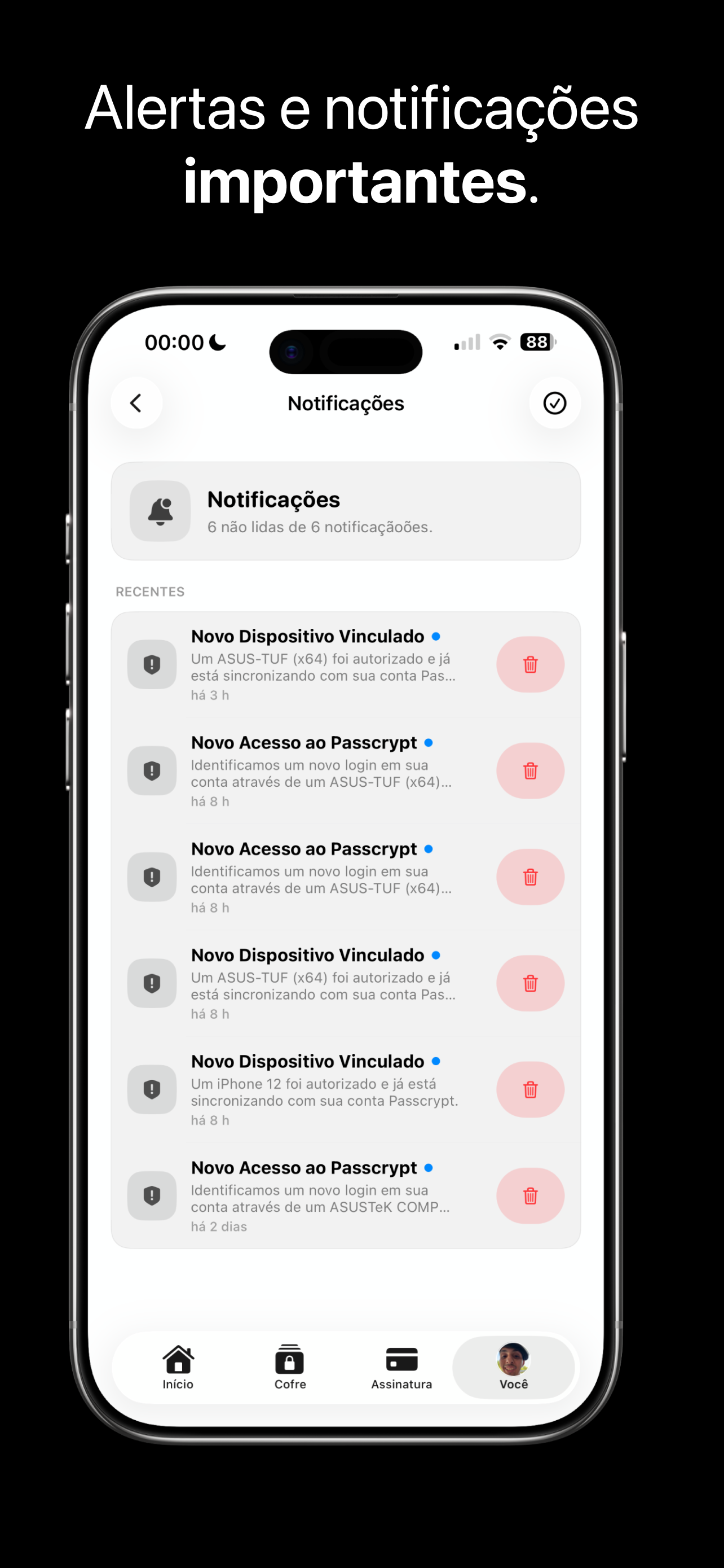 Passcrypt: Cofre de Senhas screenshot 9