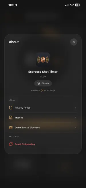 Espresso Shot Timer screenshot 4