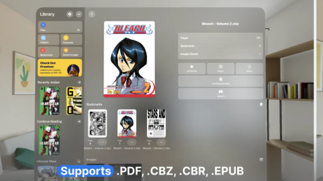 Uncover: 电子书阅读器 screenshot 2