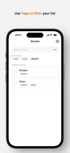 Shopping List - Storelist screenshot 3