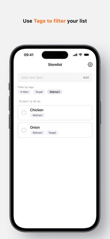 Shopping List - Storelist Screenshot 3 of 5
