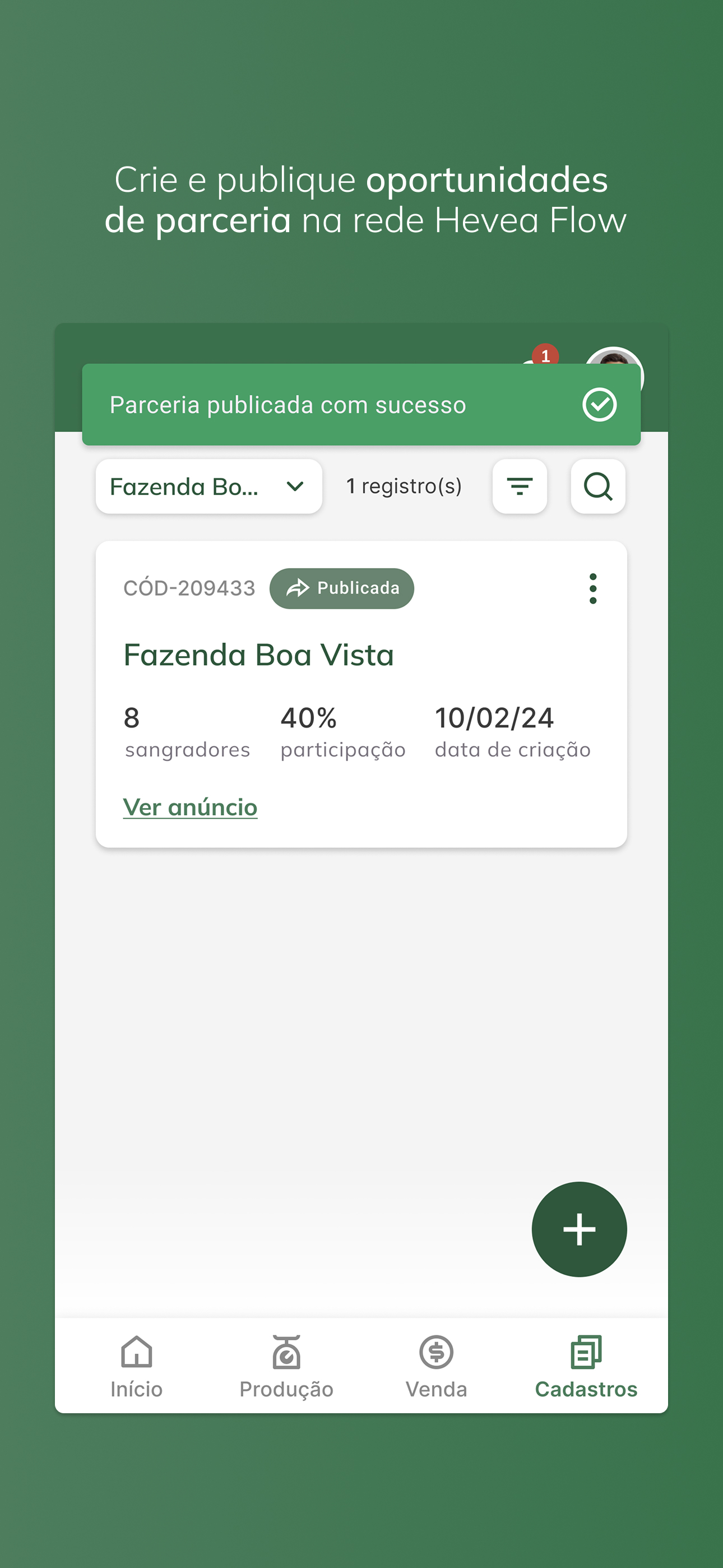 Hevea Flow Produtor