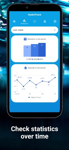 HydroTrack – Water Reminder screenshot