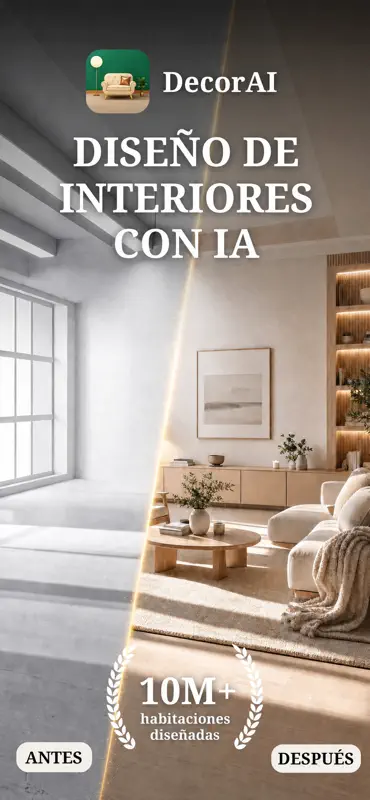 DecorAI - AI Interior Design screenshot 1 of 9