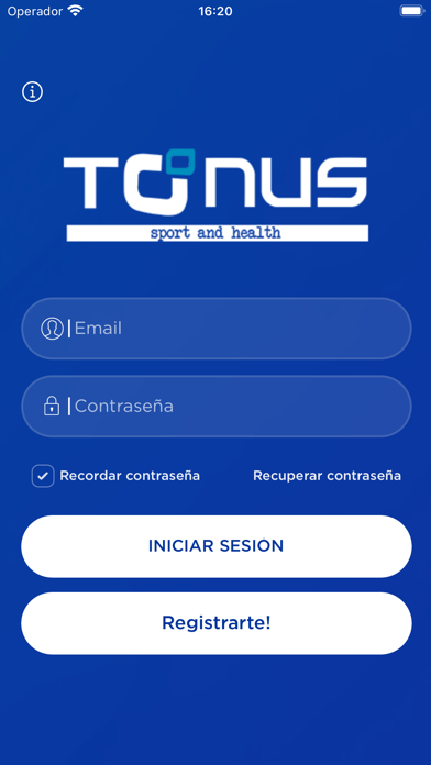 TONUS "SPORT & HEALTH" Screenshot