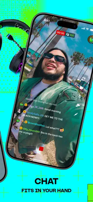 KICK - Go Live iPhone screenshot 3