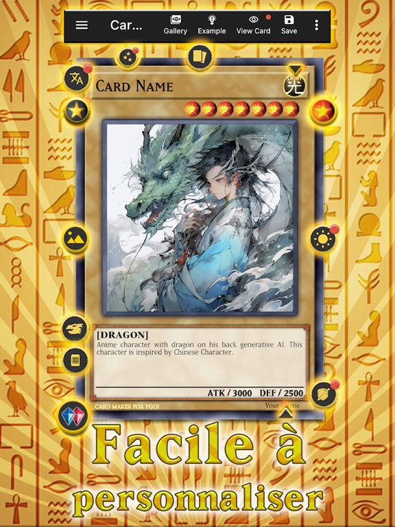 Screenshot #5 pour Card Maker Creator for YugiOh