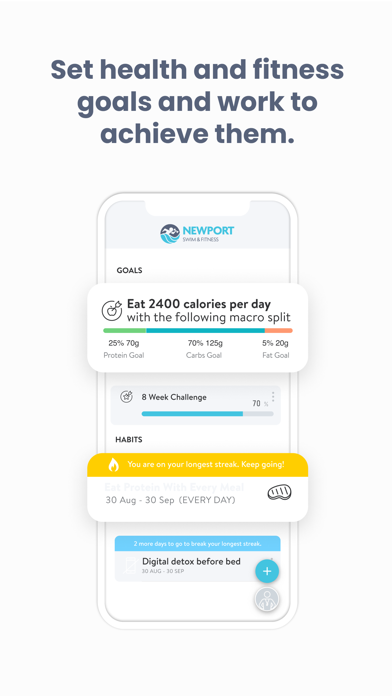 NewportSwimFit Screenshot