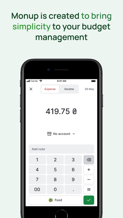 Monup - Budget Tracker screenshot 5