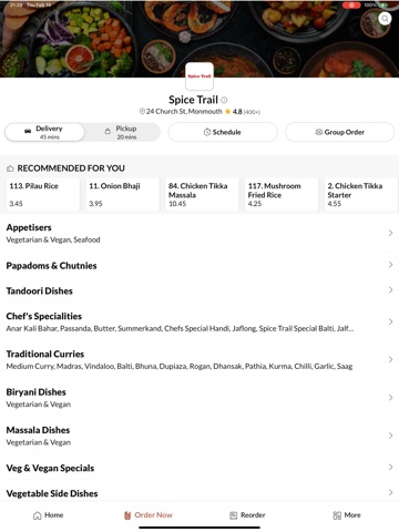 Spice Trail iPad screenshot