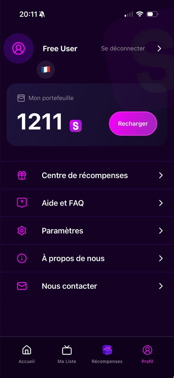 iPhone screenshot