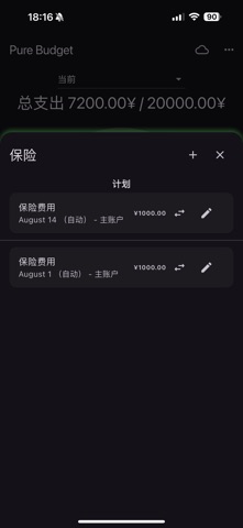 Pure Budget screenshot