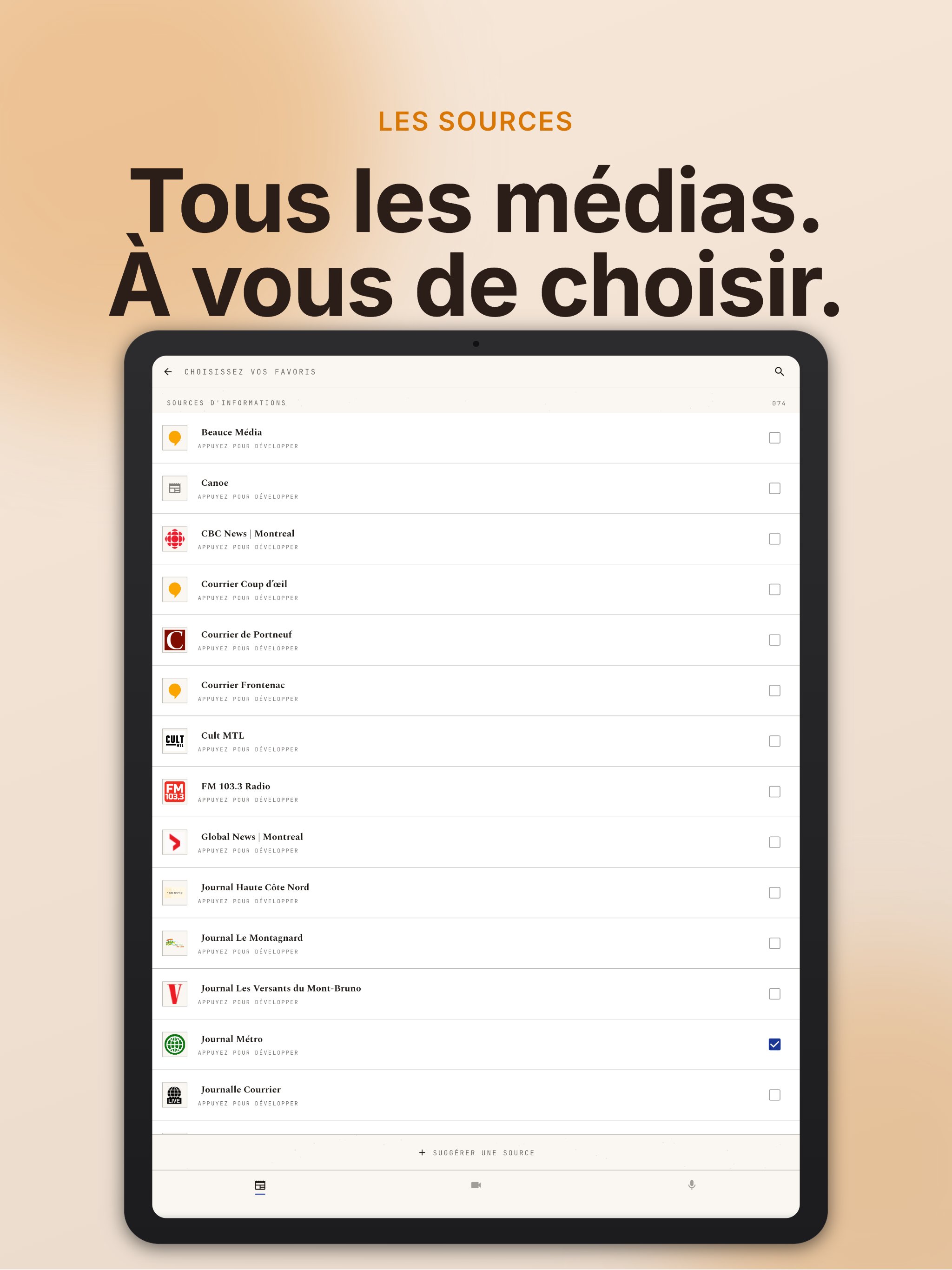Quebec News: TV & Podcasts screenshot 9