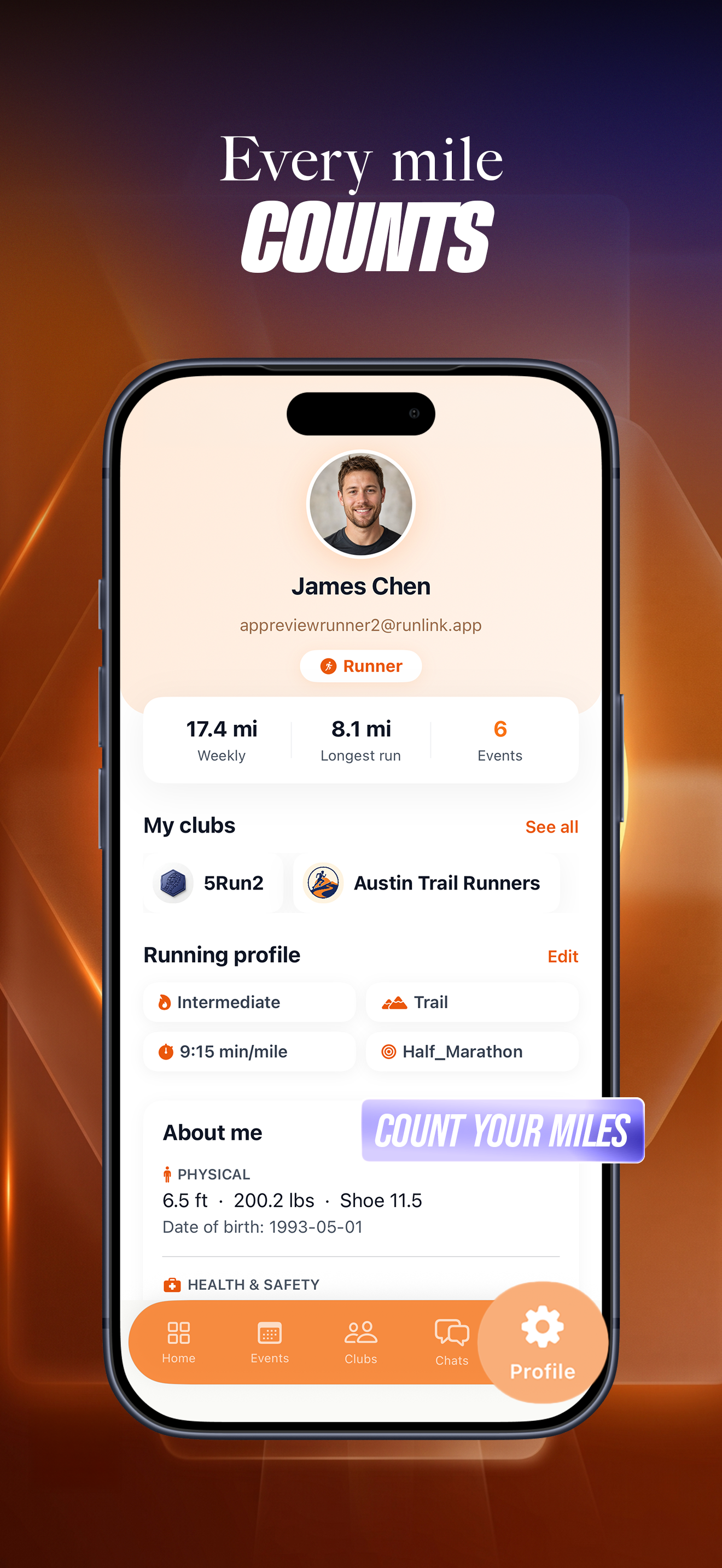RunLink: Run Clubs & Events screenshot 7