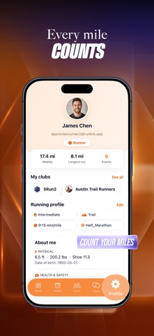 RunLink: Run Clubs & Events screenshot