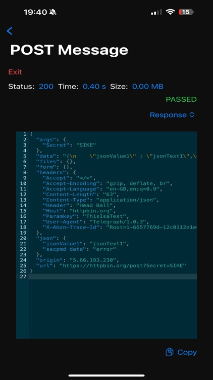 Telegraph - API Manager