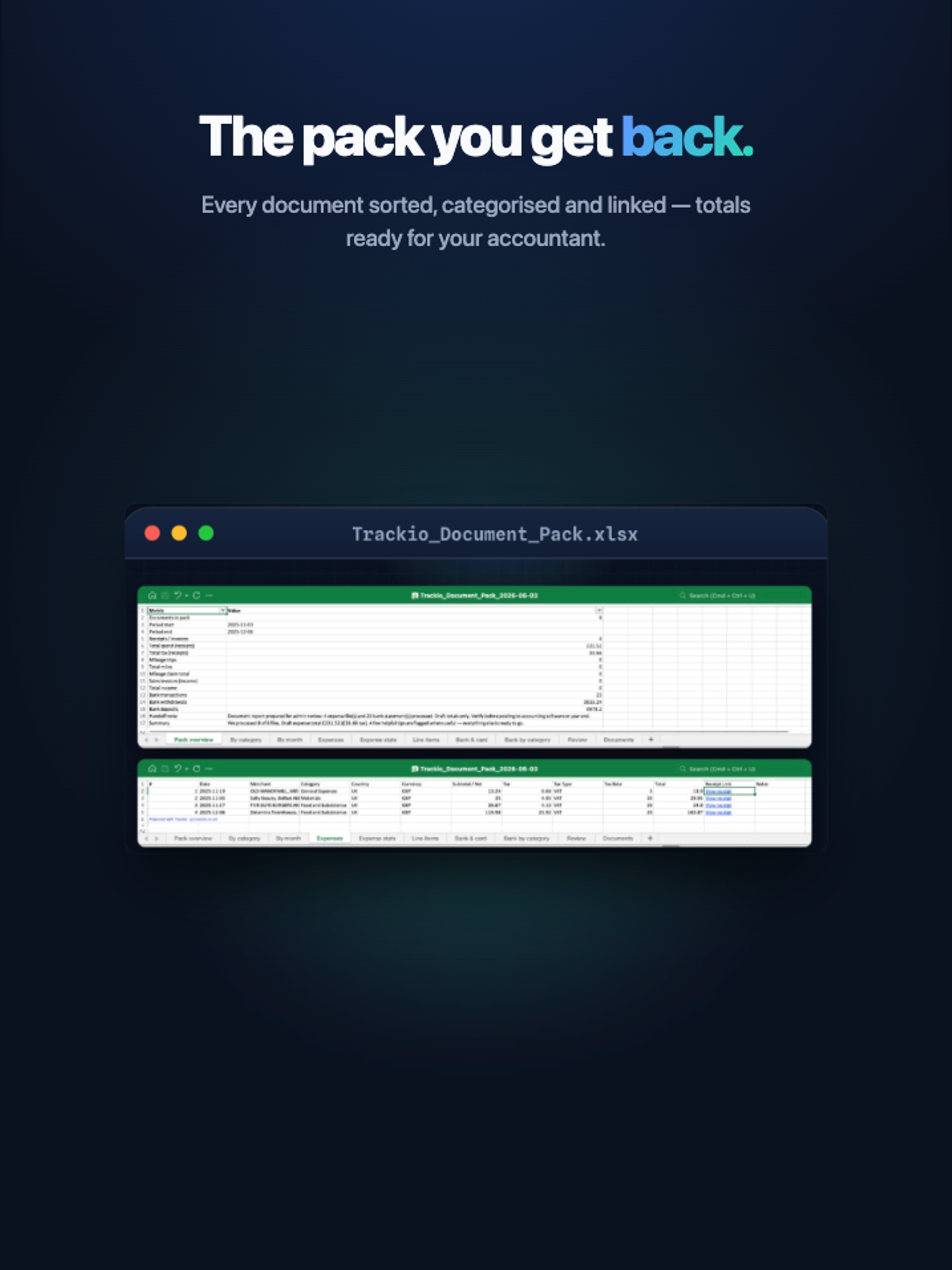 Trackio: Business Documents screenshot 14