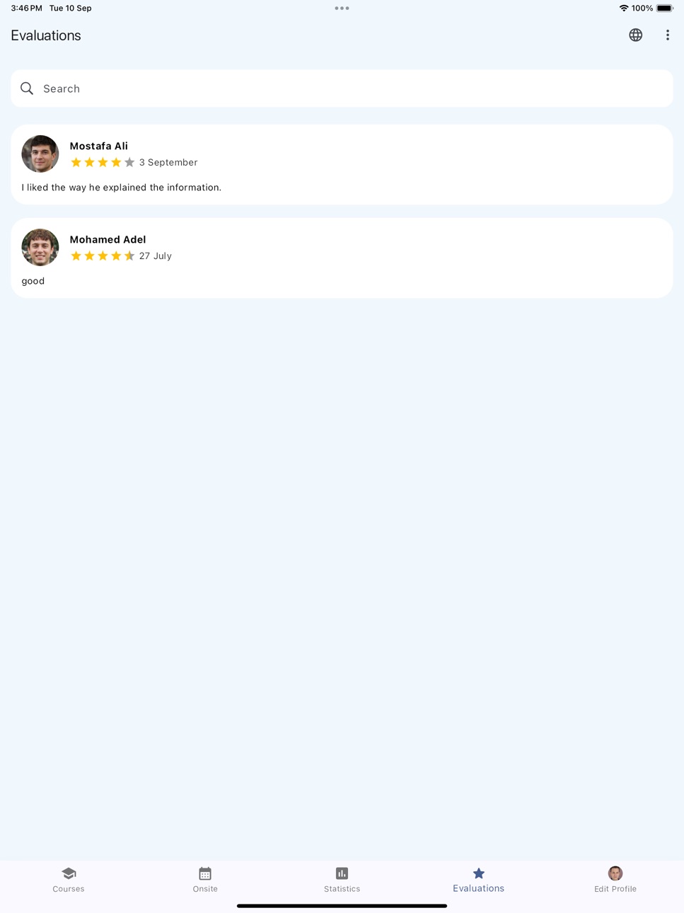 iPad screenshot