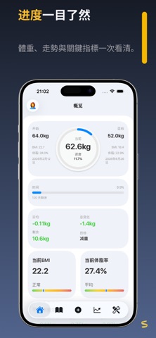 Somio：体重记录与BMI screenshot