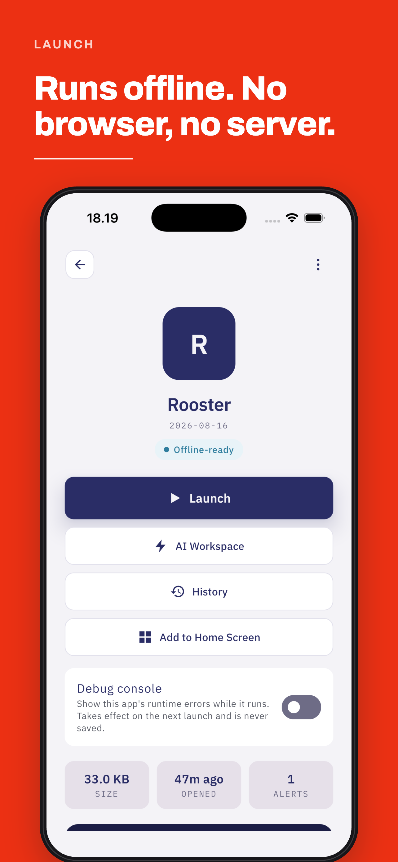 Whittle: Import. Host. Launch! screenshot 5