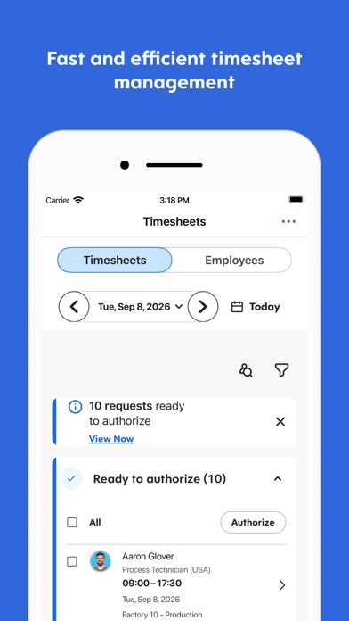 Dayforce app screenshot 3