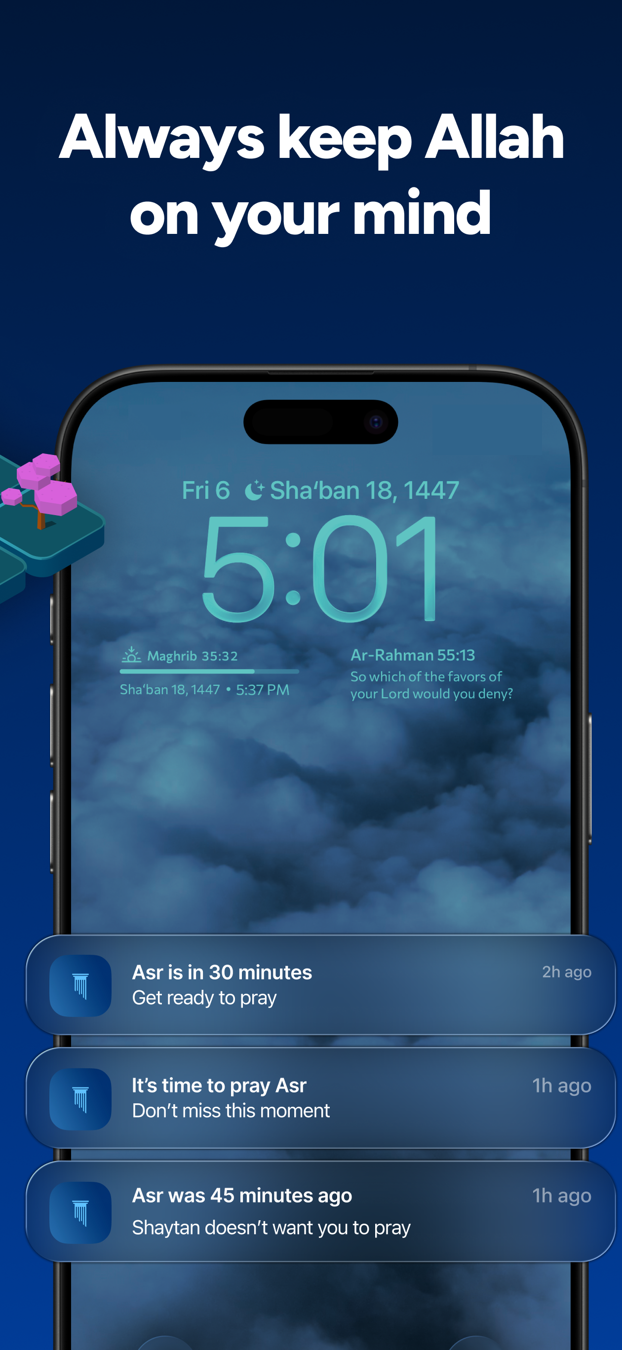 Just Pray: Track Muslim Prayer
