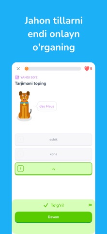 Lingodorf iPhone screenshot