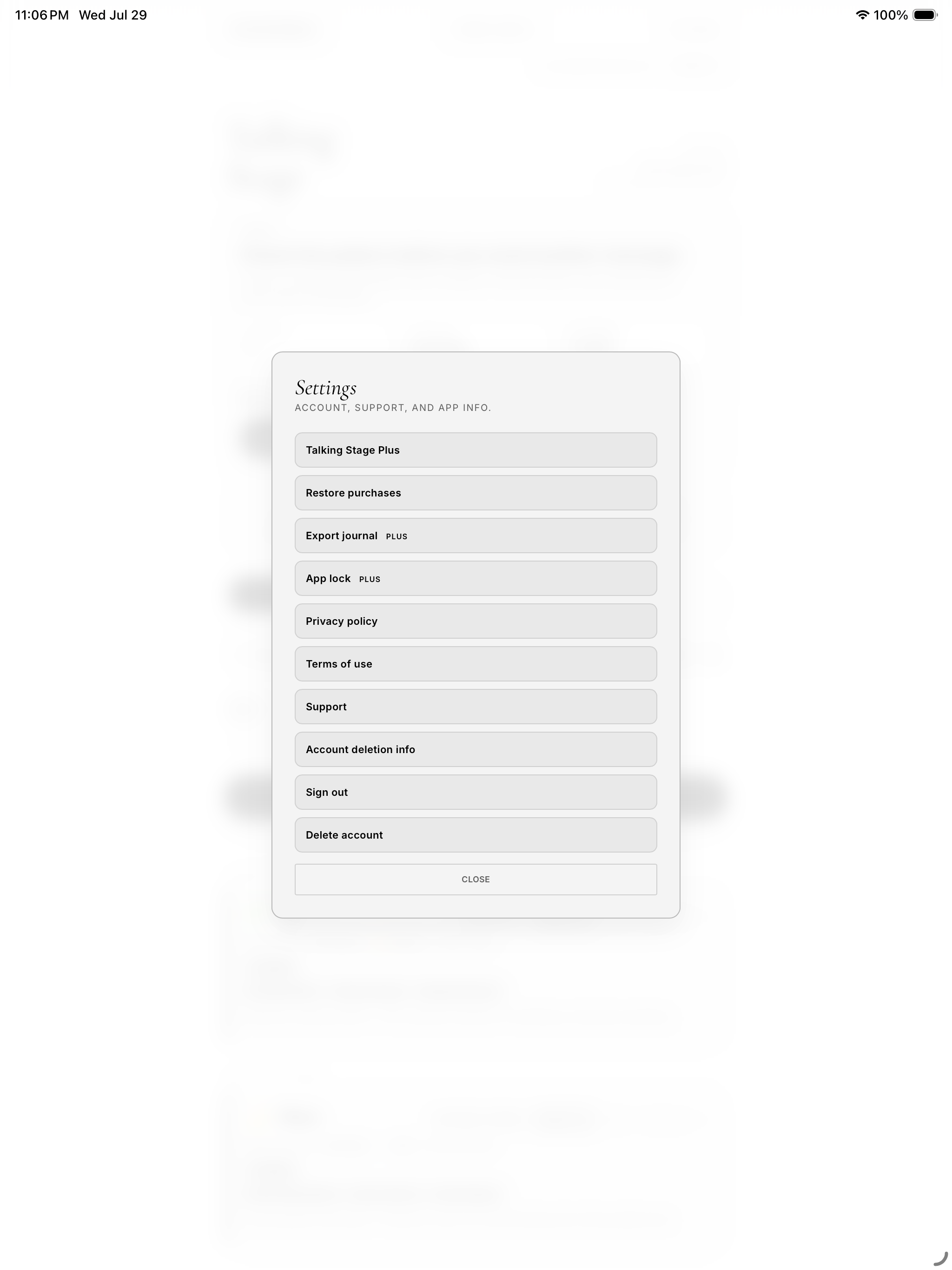 Talking Stage: Private Journal screenshot 20