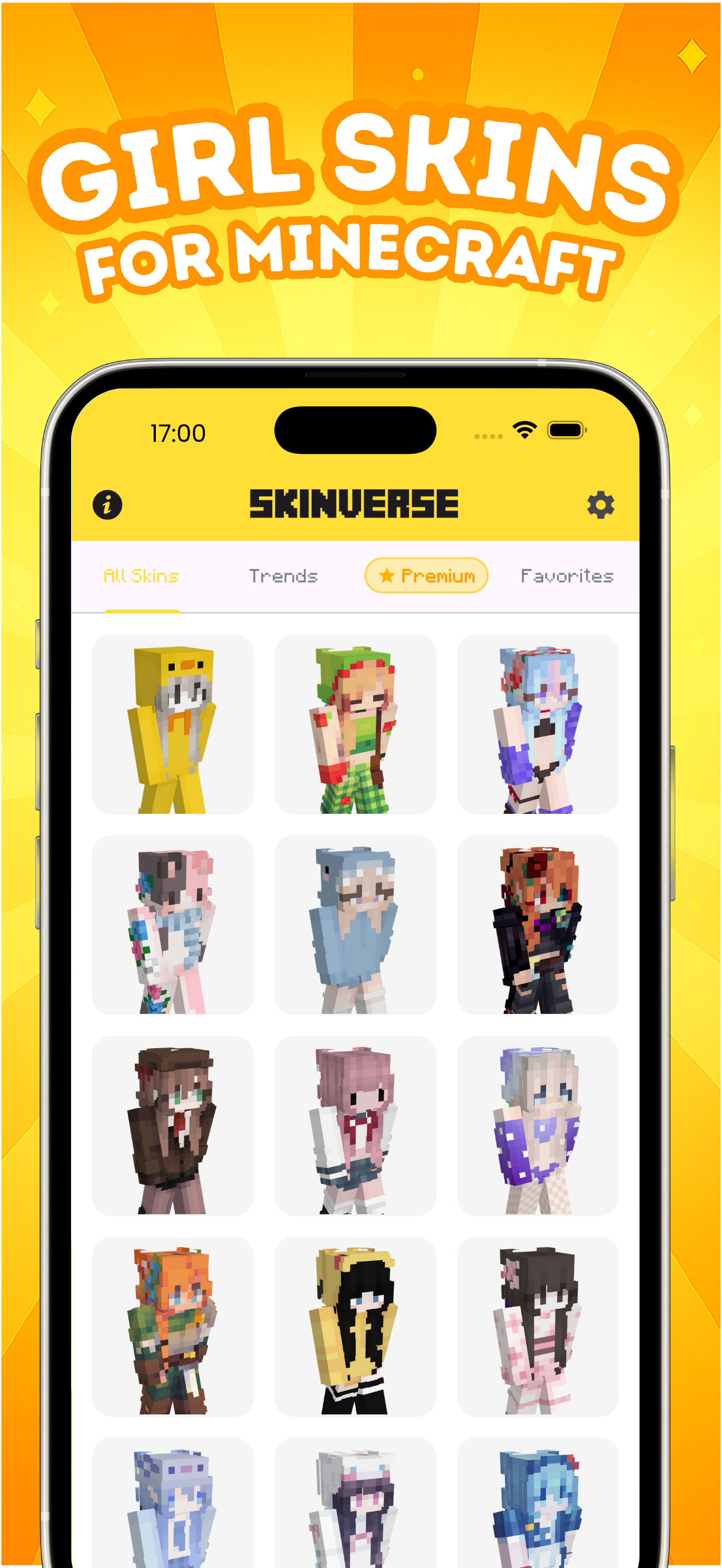 SkinVerse: Skins for Minecraft