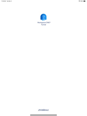 Tunnel (new) - Workspace ONE iPad screenshot