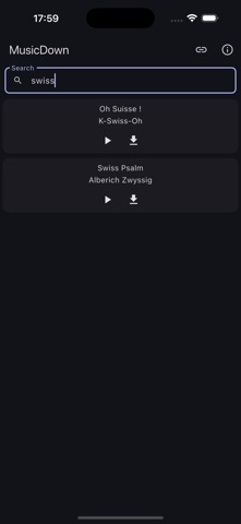 MusicDown screenshot