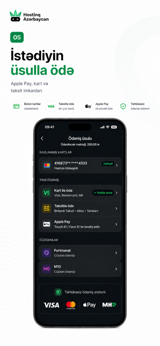 Hostinq.az Screenshot 1 of 3