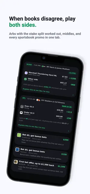 EVergreen: +EV Sports Betting screenshot 4