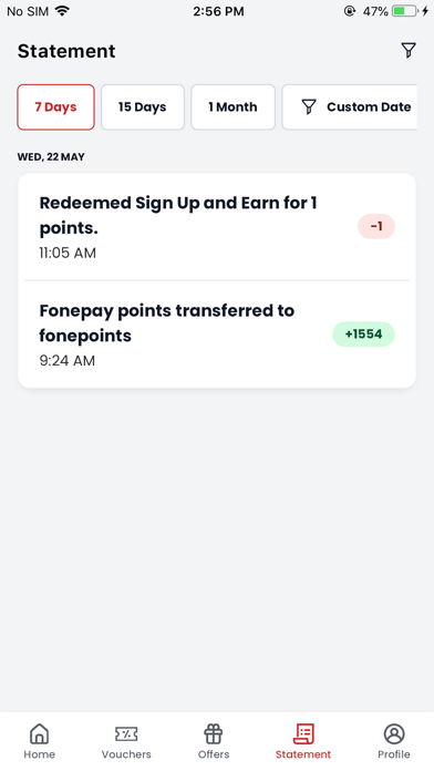 Screenshot 4 of Fonepoints App