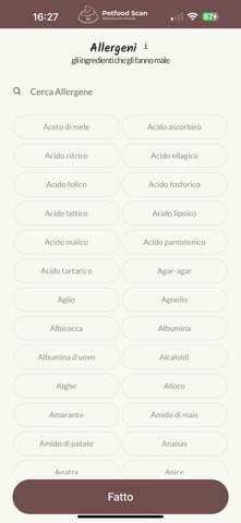 PetFood Scan screenshot