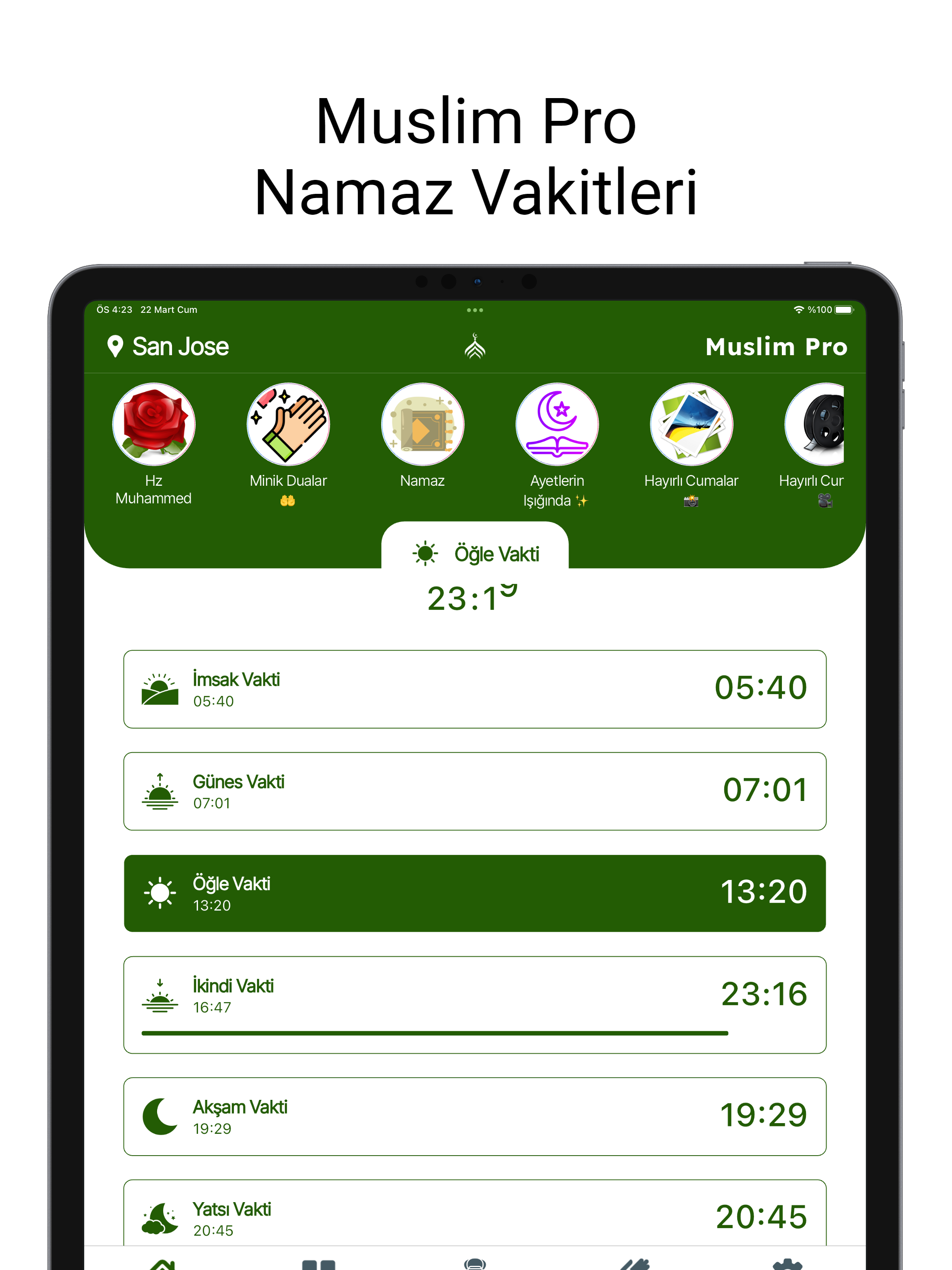 Huzura Doğru - Namaz Vakitleri