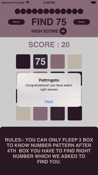 Pattrngoto Screenshot