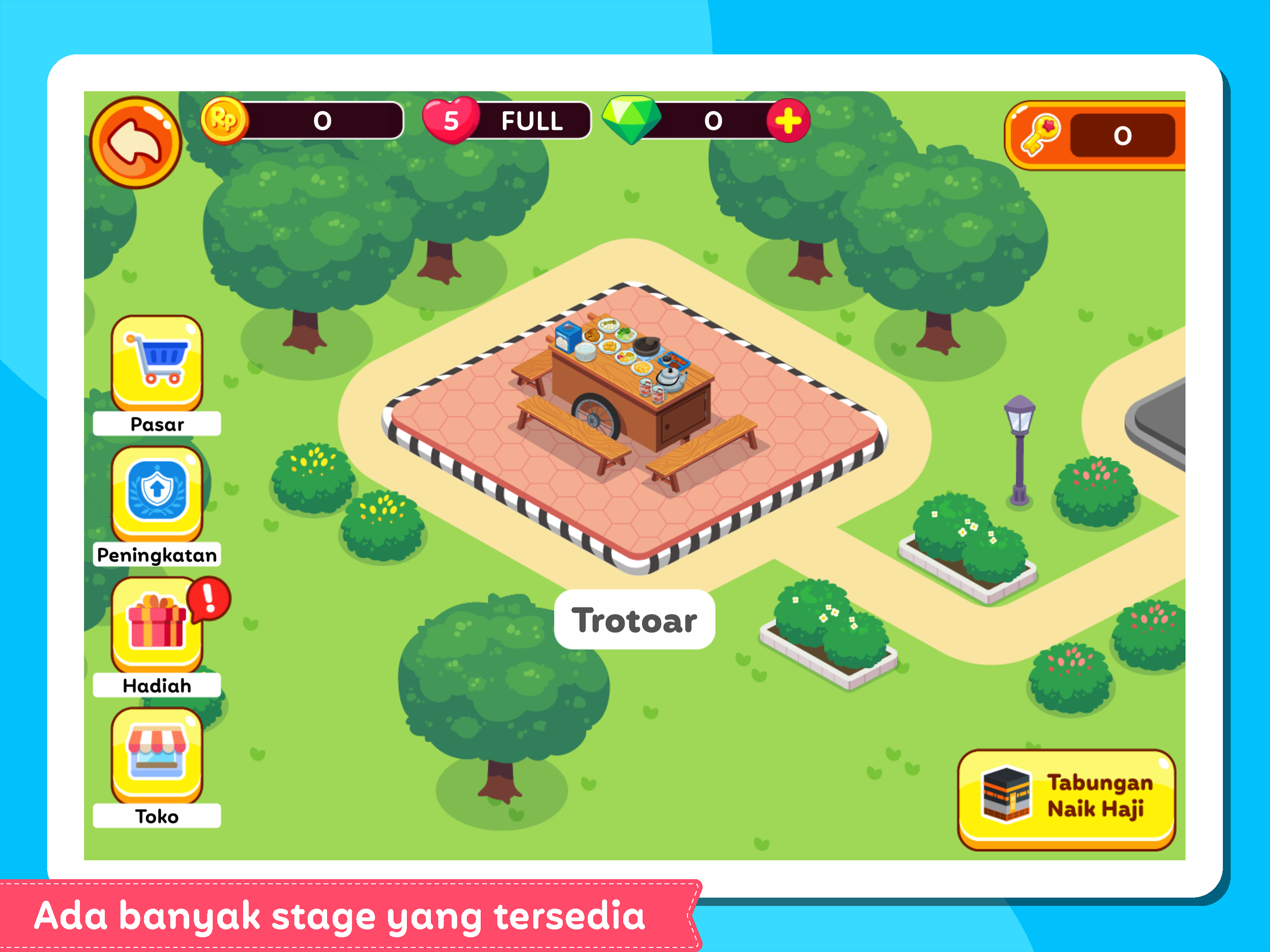 Warung Rujak dan Tahu Tek