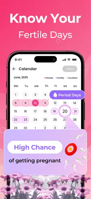 Period Tracker & Cycle screenshot 1